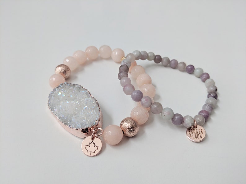 Custom Order Link I make it Bohemian Inspired Handmade Jewelry Badger and Crow Custom Bracelet Made Just For You You dream it