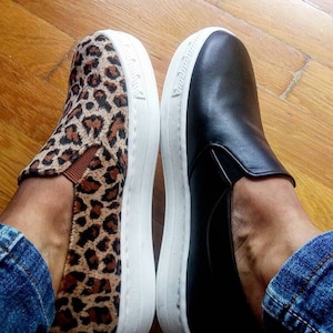 Leather loafers, leather slipons, genuine leather shoes, black shoes, blue shoes, burgundy shoes, leopard shoes, Greek leather shoes