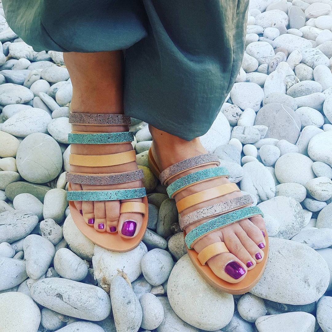 Thaisalf Sandals in Caviar