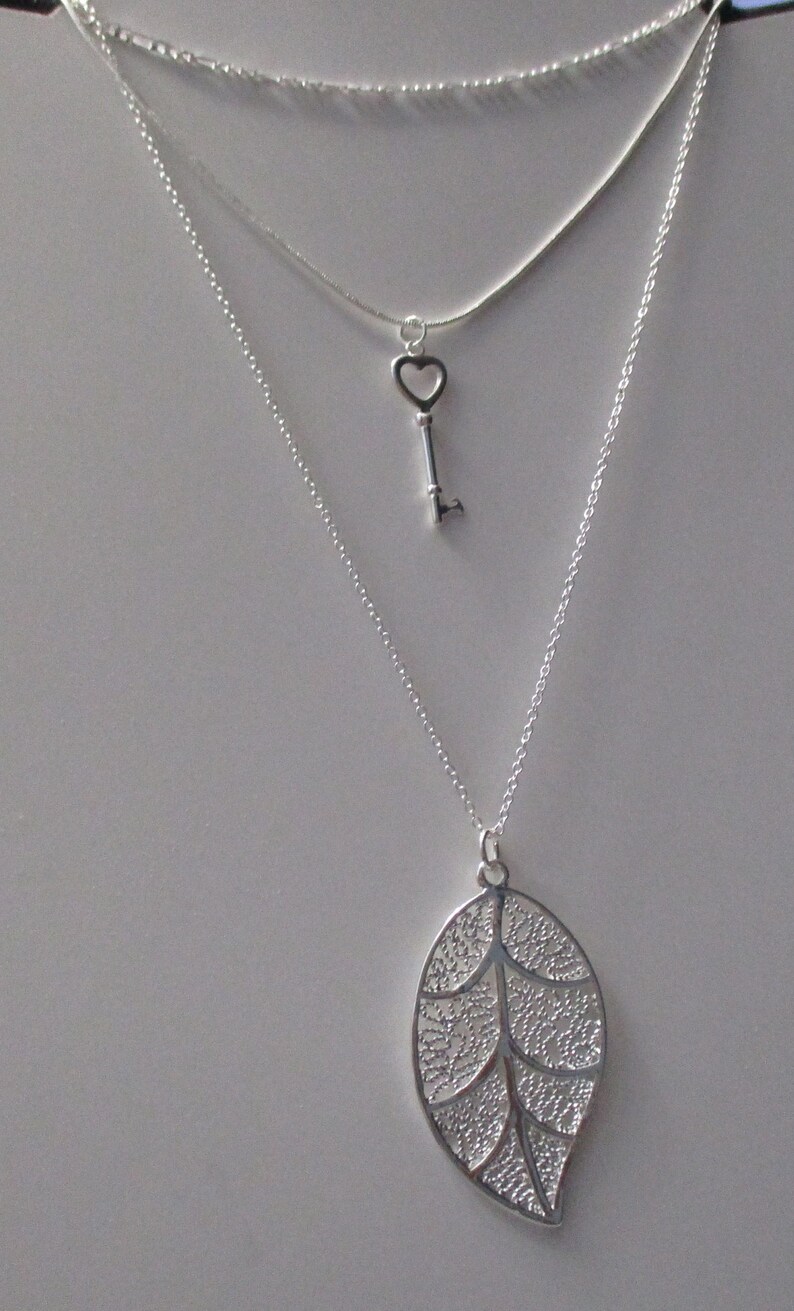 Layer Necklace Set Set of 3 Necklaces Sterling Necklaces Layered Necklace Set Many Styles