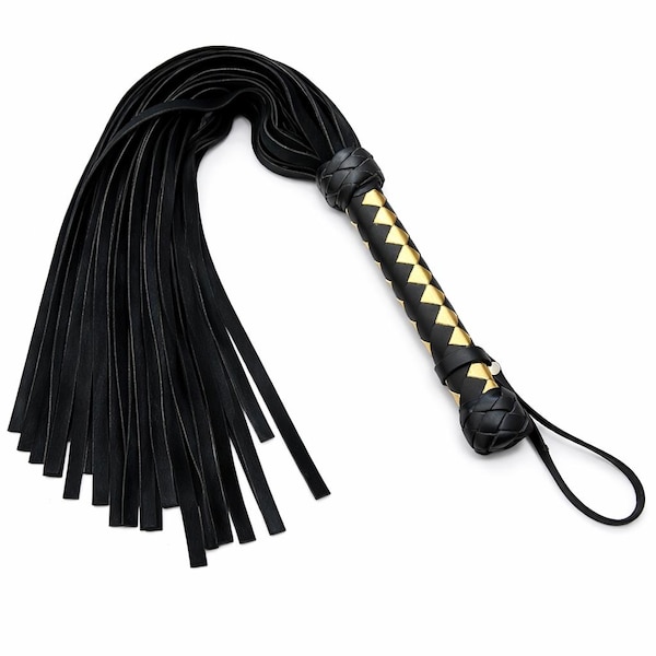 Suede Leather Flogger, Handmade Soft Whip, Gentle Impact Tool, Beginner Friendly, Cosplay Accessory