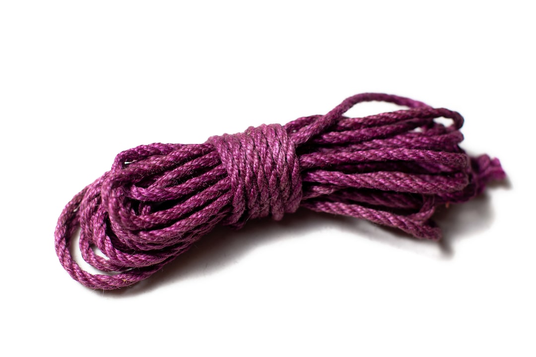 Lavander Rope Handmade Lavender Jute Shibari Rope, Bondage Rope 26.25ft - Etsy