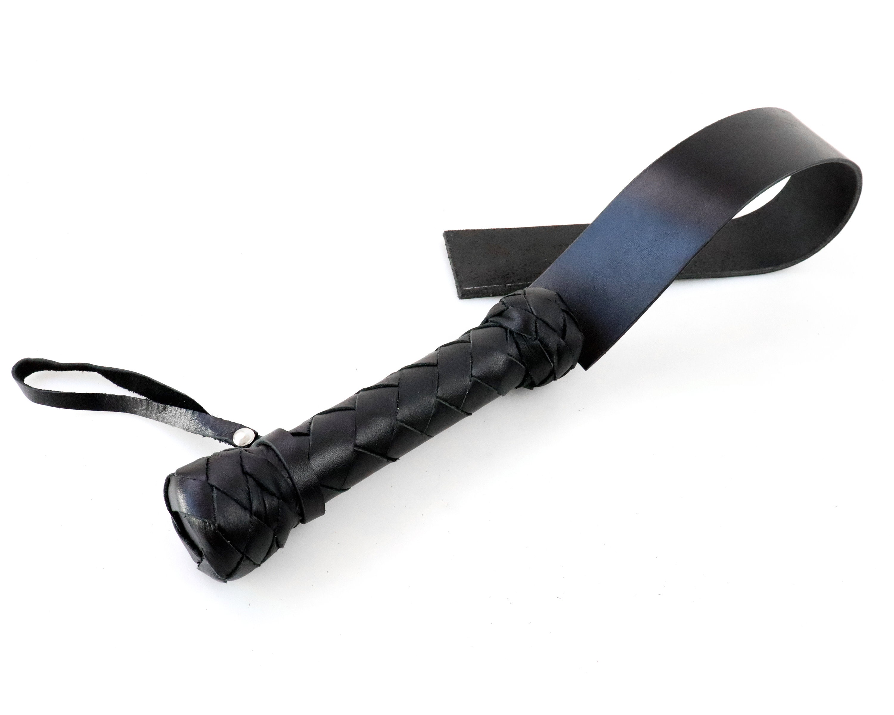 Spanking whip, Belt whip, real leather whip, bdsm discipline handmade products.