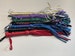 Bdsm flogger, small leather flogger, small intimate flogger , martinet,  30 TAILS 13,8in or 35 cm  . 