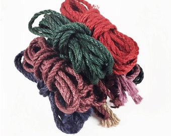 Shibari ropes, Jute ropes, 6mm (0.24in) rope, handmade