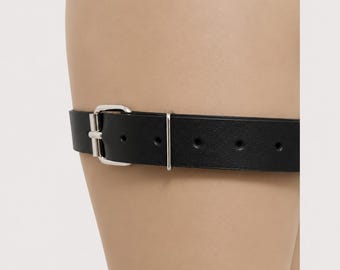 Leather Thigh Leg Harness
