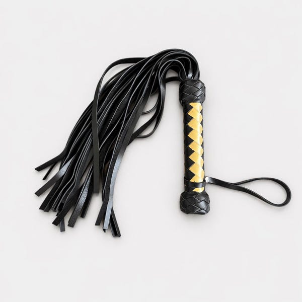 Handmade Leather Flogger.