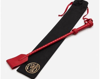 Leather Riding Crop Handmade.