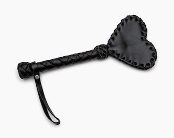 Leather Heart Paddle.