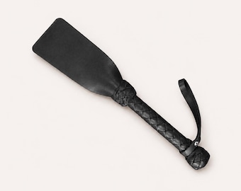 Leather Spanking Paddle.