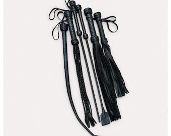 Leather Flogger Kit Handmade.