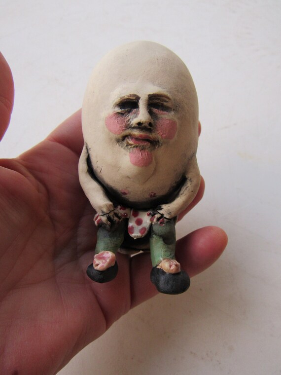 Humpty Dumpty Girl Polka Dot Dress Handmade Etsy