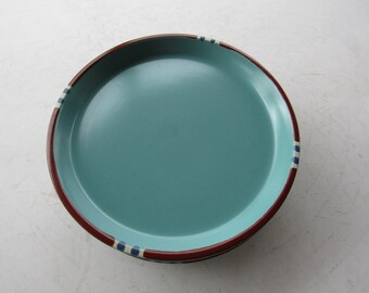 Turquoise DANSK Mesa Plates