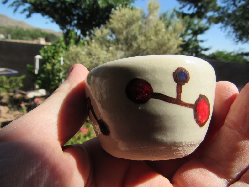 Hand Made Small Dish Molecule Design