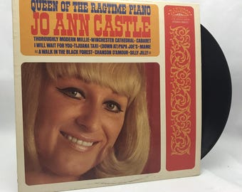 La reina del piano ragtime, Jo Ann Castle, vinilo LP