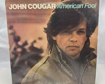 John Cougar  American Fool Vinyl, LP 1982 Riva  RVL 7501 VG