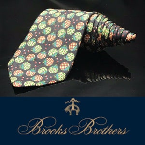Brooks Brothers Makers Hot Air Ballon  Necktie Luxury Dapper Silk Men Ties