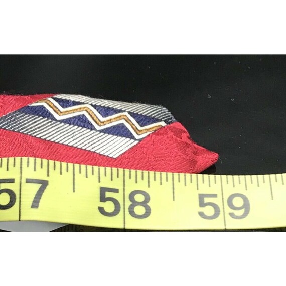 Robert Talbott Best Studio Square Red Silver   Da… - image 6