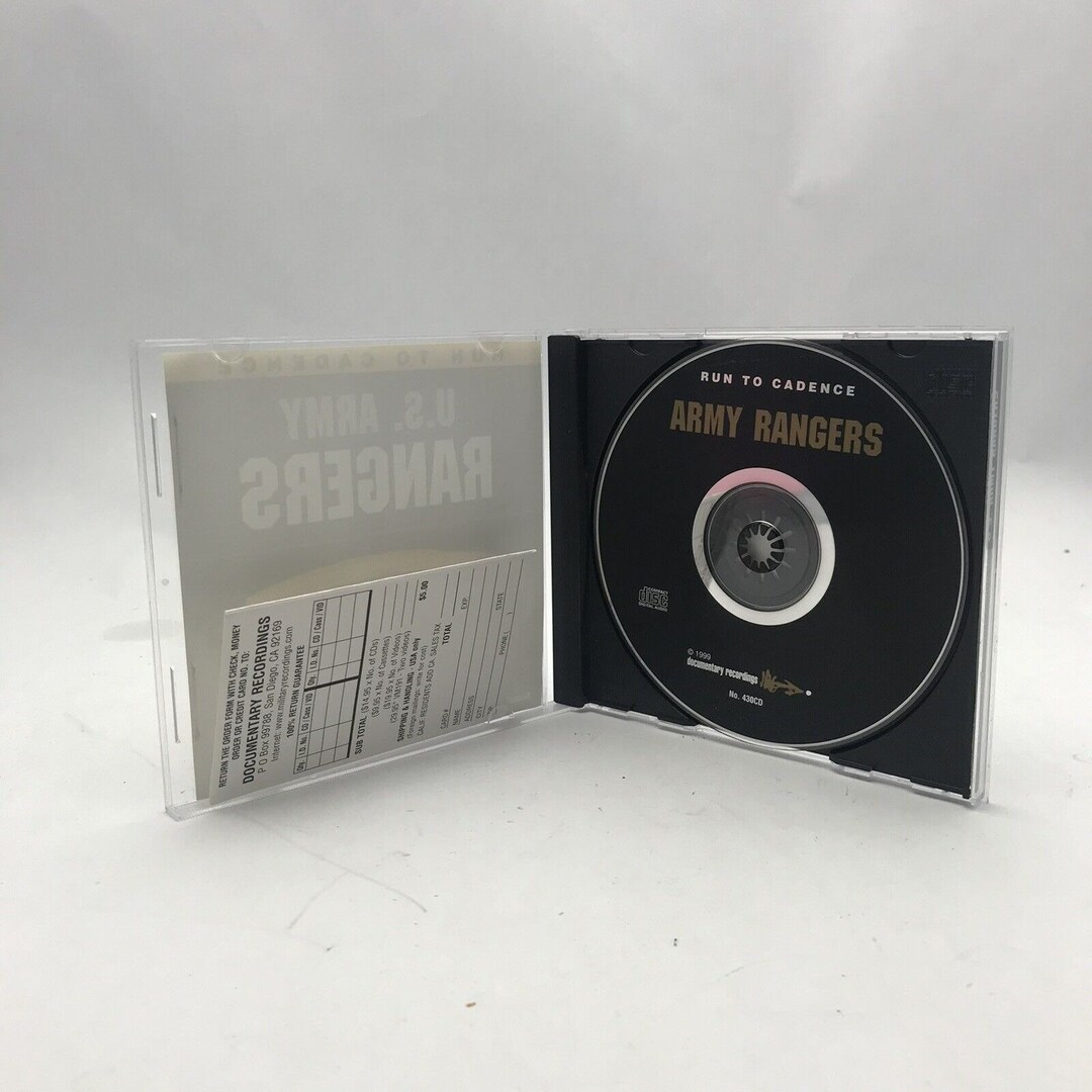 U S ARMY RANGERS Run to Cadence W/ the U.s. Army Rangers CD mint - Etsy