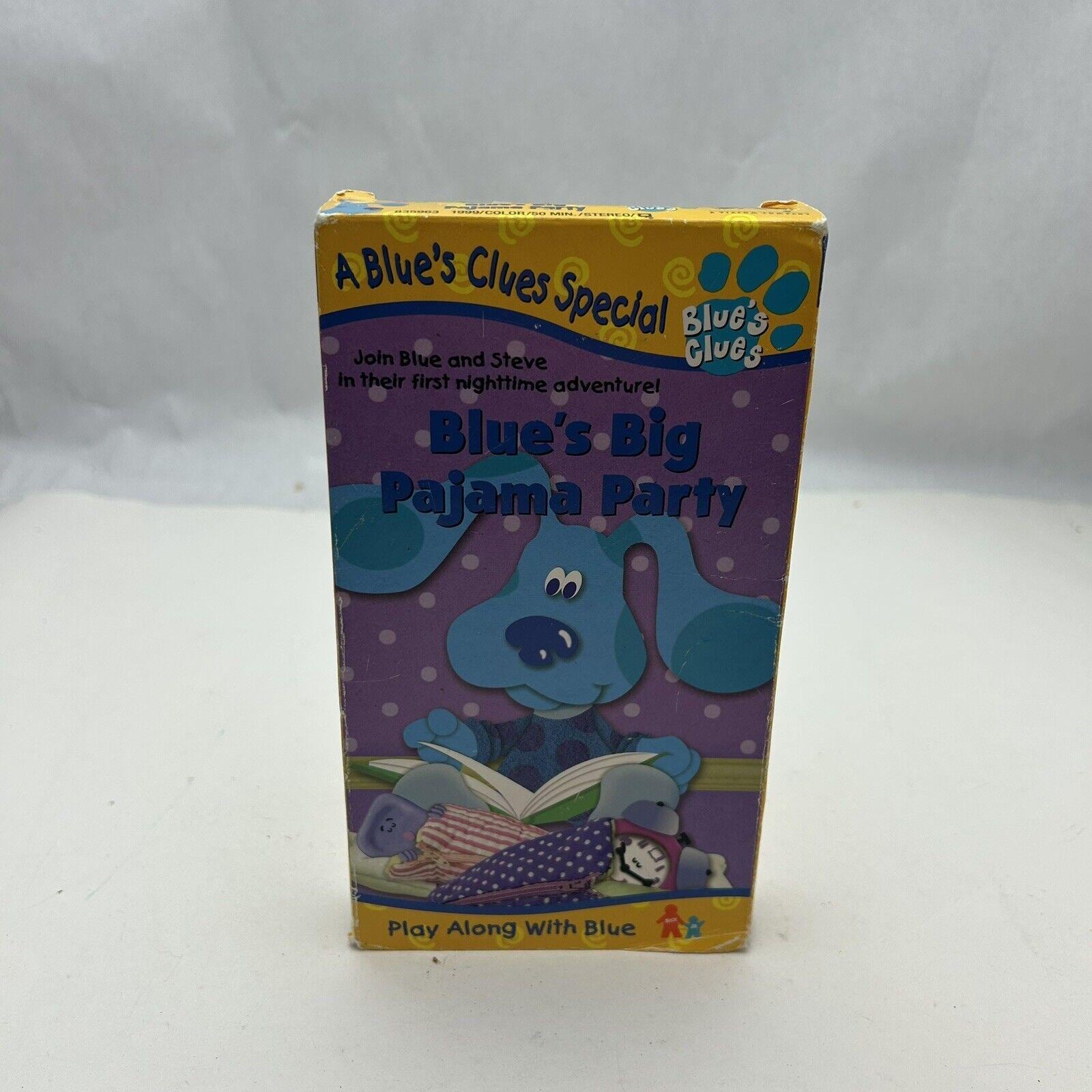 Blue's Clues - Blue's Big Pajama Party - Etsy