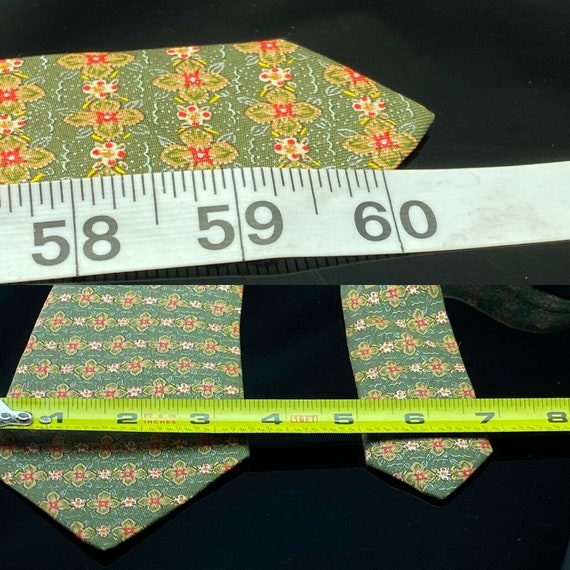 Hermes Paris (7675 TA)  TIE 100%  Silk Made IN  F… - image 3