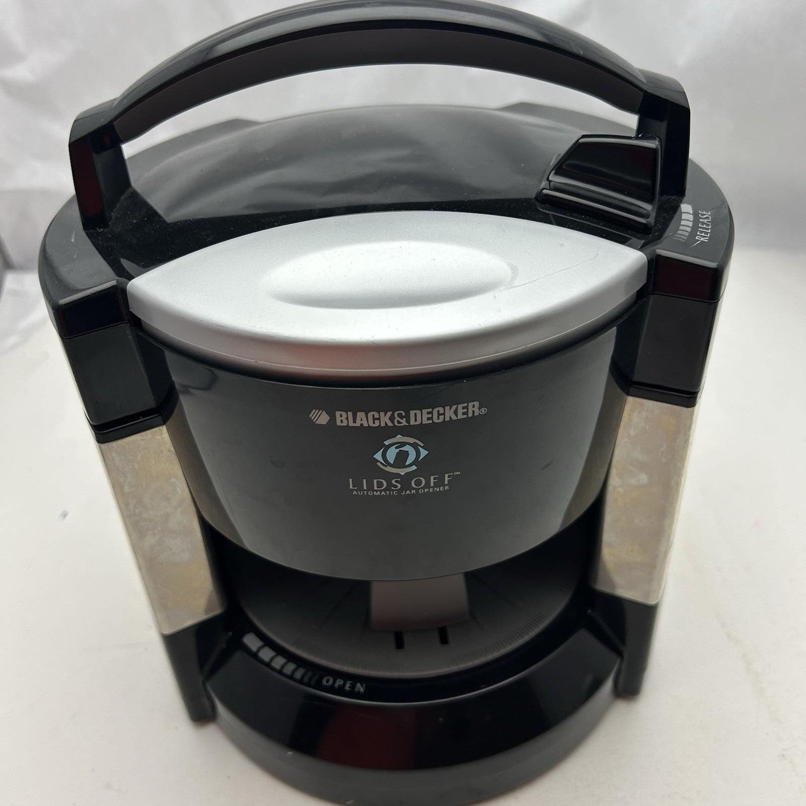 Black & Decker Lids off Automatic Electric Jar Can Opener JW200  display picture 1