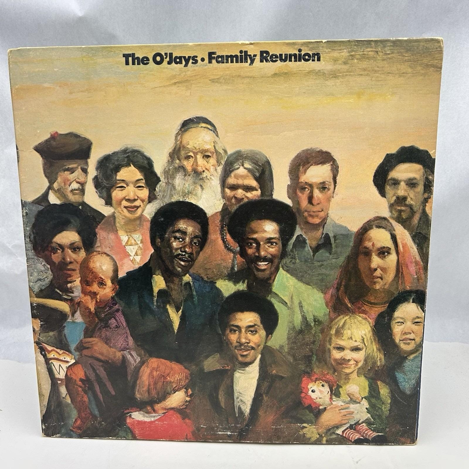 The O'jays Family Reunion (ex) Pz-33807 Lp Vinyl Record - Etsy