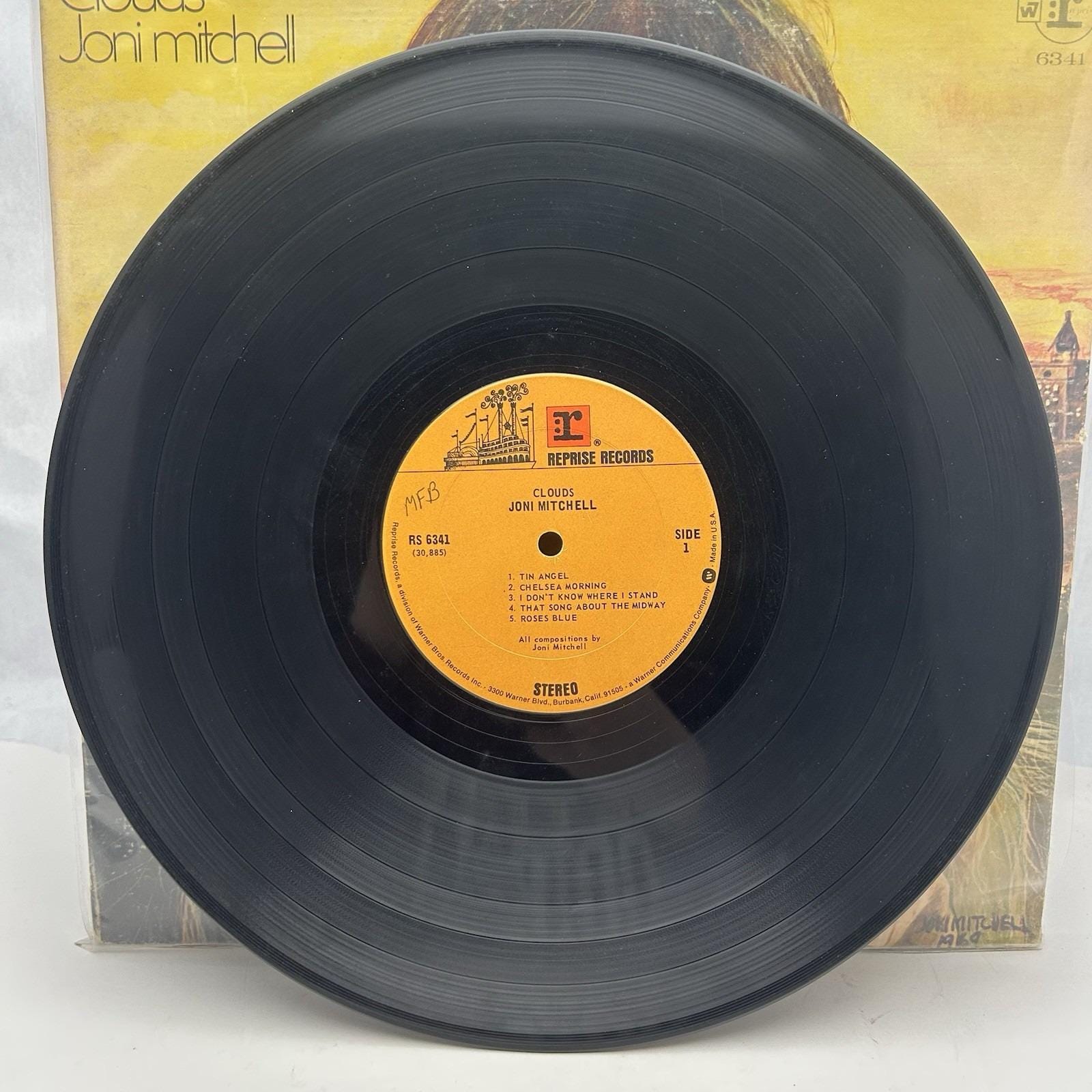 Joni Mitchell Clouds LP, Album, RE, Win, 1st Pressing , 1974, Folk