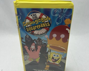 The Spongebob Squarepants Movie VHS Tape 2005 Clamshell Case Nickelodeon Rare
