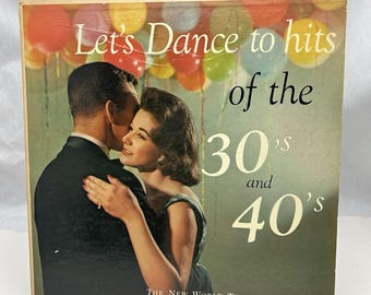 The New World Theatre Orchestra, Let's Dance to hits of the 30's & 40's, LP