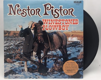 Nestor Pistor Winestoned Plowboy Lp Vinyl Vg+ 1977
