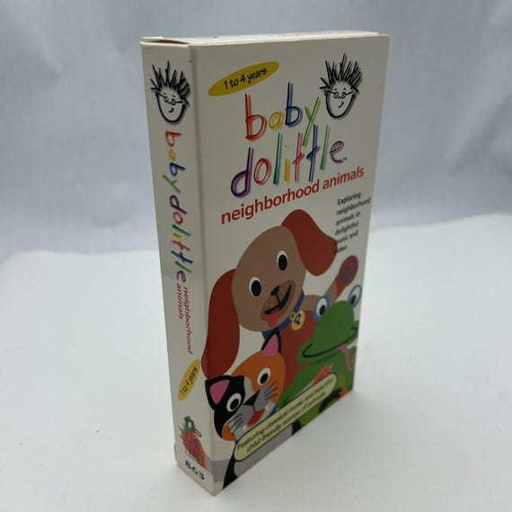 Baby Einstein ~ Baby Dolittle ~ Neighborhood Animals ~ Vhs ~ Ages
