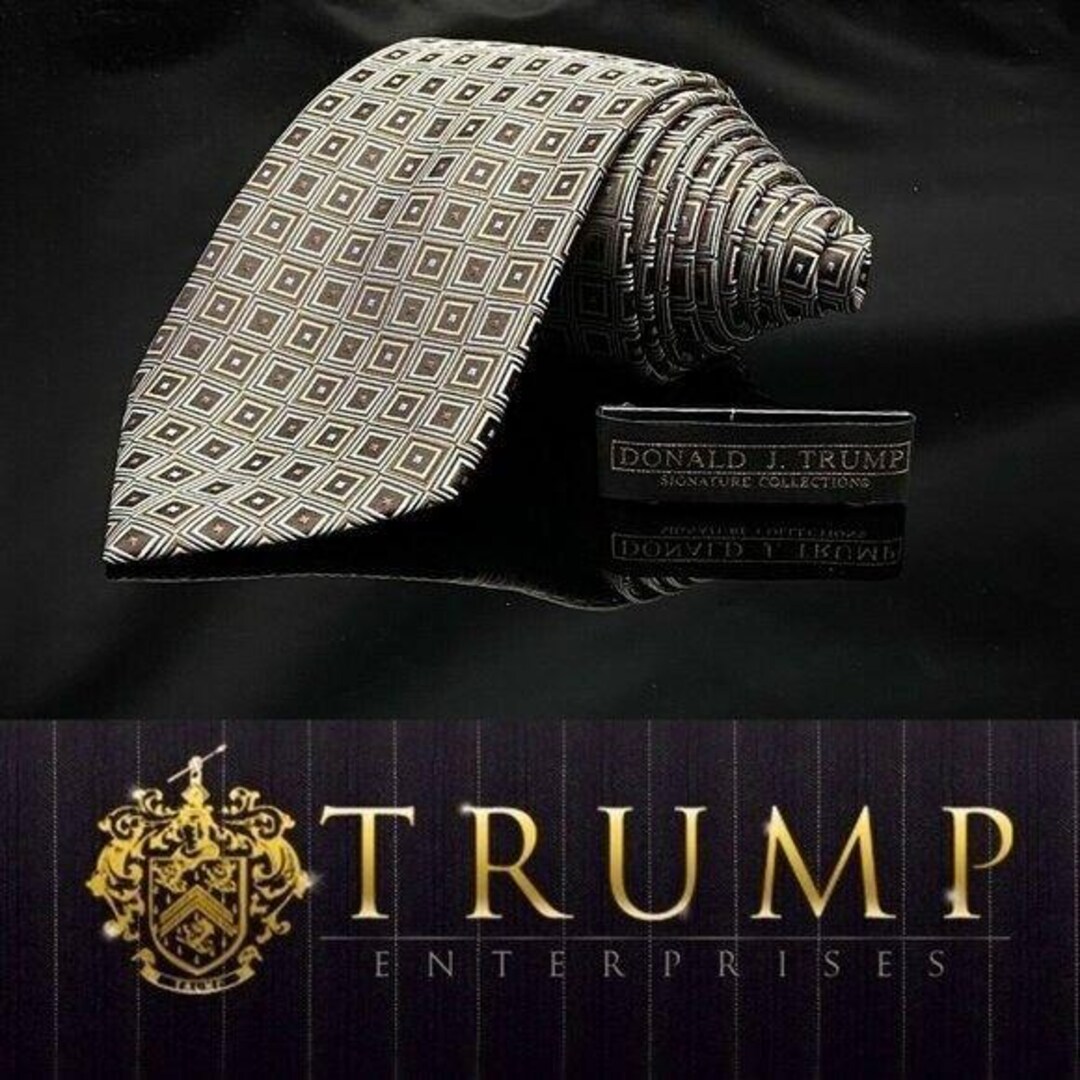 ドナルド J トランプ シグネチャー ジオメトリック 長さ 58.5 インチ