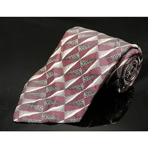 Homme Robert Talbott Studio Soie Italie Violet Géométrique Neck Tie