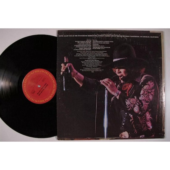 David Allan Coe Once Upon A Rhyme COLUMBIA LP VG+ - Etsy