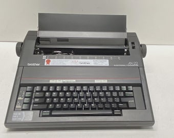 Brother Black AX22 Electric Office Typewriter Made in USA - Etsy