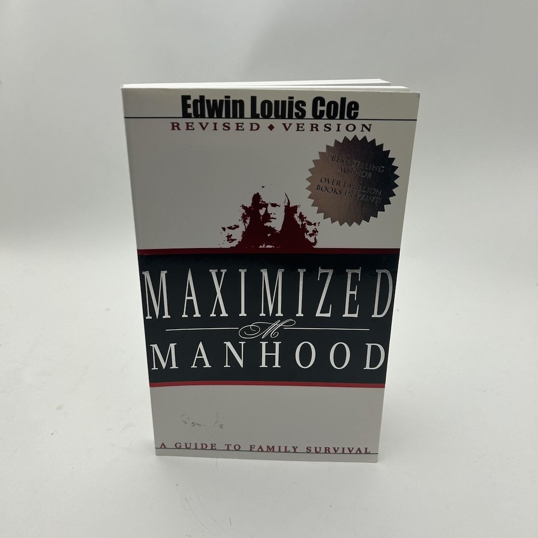 Maximized Manhood Paperback by COLE EDWIN Etsy