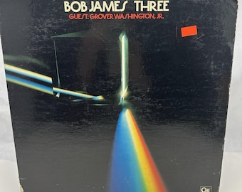 Bob James Three Grover Washington Jr Three Cti6063 Lp Vinyl Vg Gf Co Slv 1976