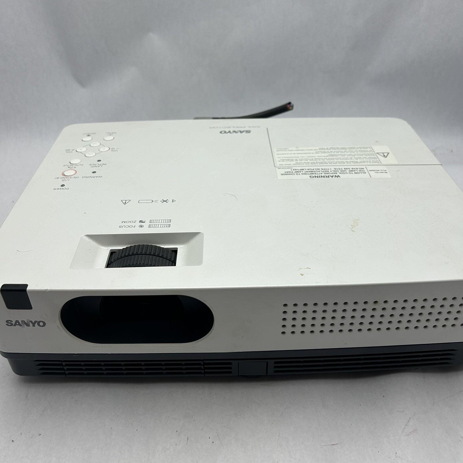 Sanyo PLC-XD2600 XGA Projector TESTED but Needs a Power Cord - Etsy