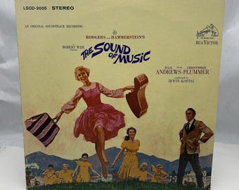 The Sound Of Music Soundtrack Musical Record Vinyl 12"