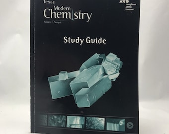 Holt McDougal Modern Chemistry Texas: Study Guide – Taschenbuch VG