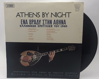 athens by night vinyl lp 1972 Oscar zeichnet verschiedene Künstler willkommen George ex