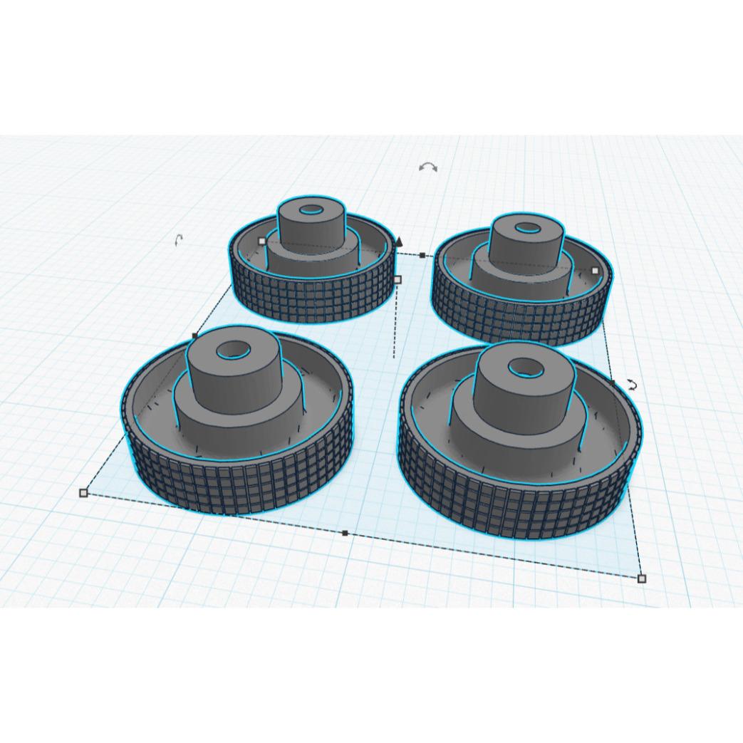 4x Rubber Feet Set for Technics SL-BD22 Turntable Anti-vibration