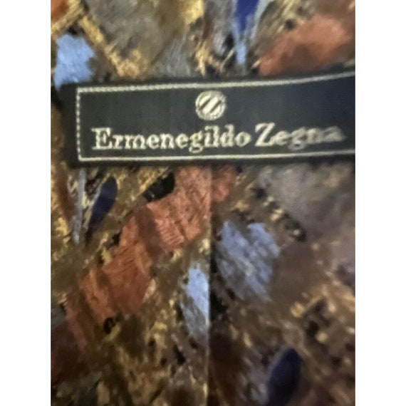 Beautiful Ermenegildo Zegna Men;s Tie Made In Ita… - image 5