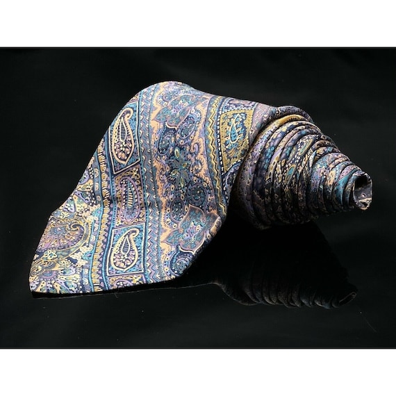 Stunning Brioni Paisley Italian Silk TIE