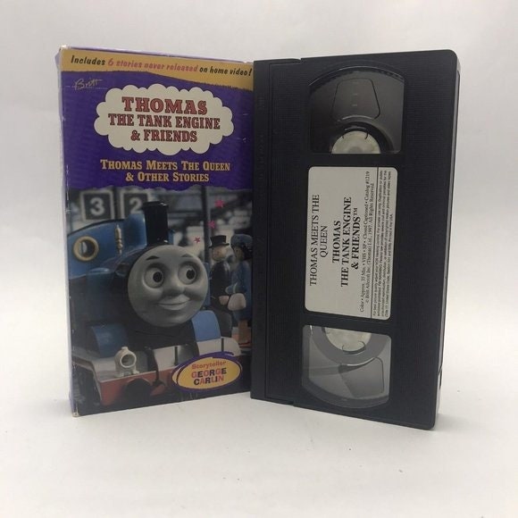 Thomas the Tank Engine & Friends Meets the Queen VHS Video VCR - Etsy