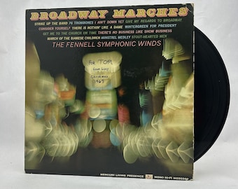 Marchas de Broadway / The Fennell Symphonic Winds / Música de LP de musicales de Broadway
