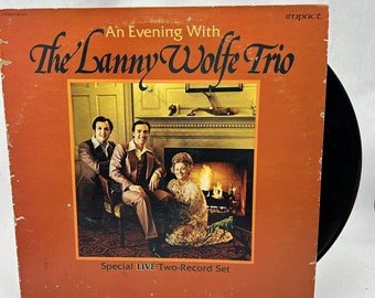 An Evening With The Lanny Wolfe Trio Gospel Record Album Lp