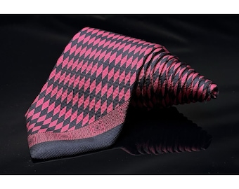 Versace  Silk Tie Red 57” Silk Tie