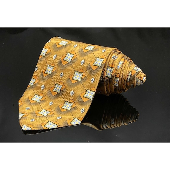 NWT Robert Talbott Studio Geometric Pattern Men's… - image 1